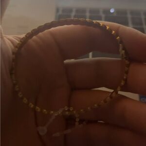 Elegant Gold Beaded Bracelet